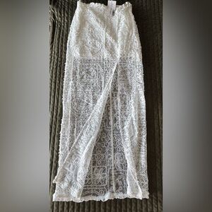 12th Tribe Lace Lace Skirt NWT